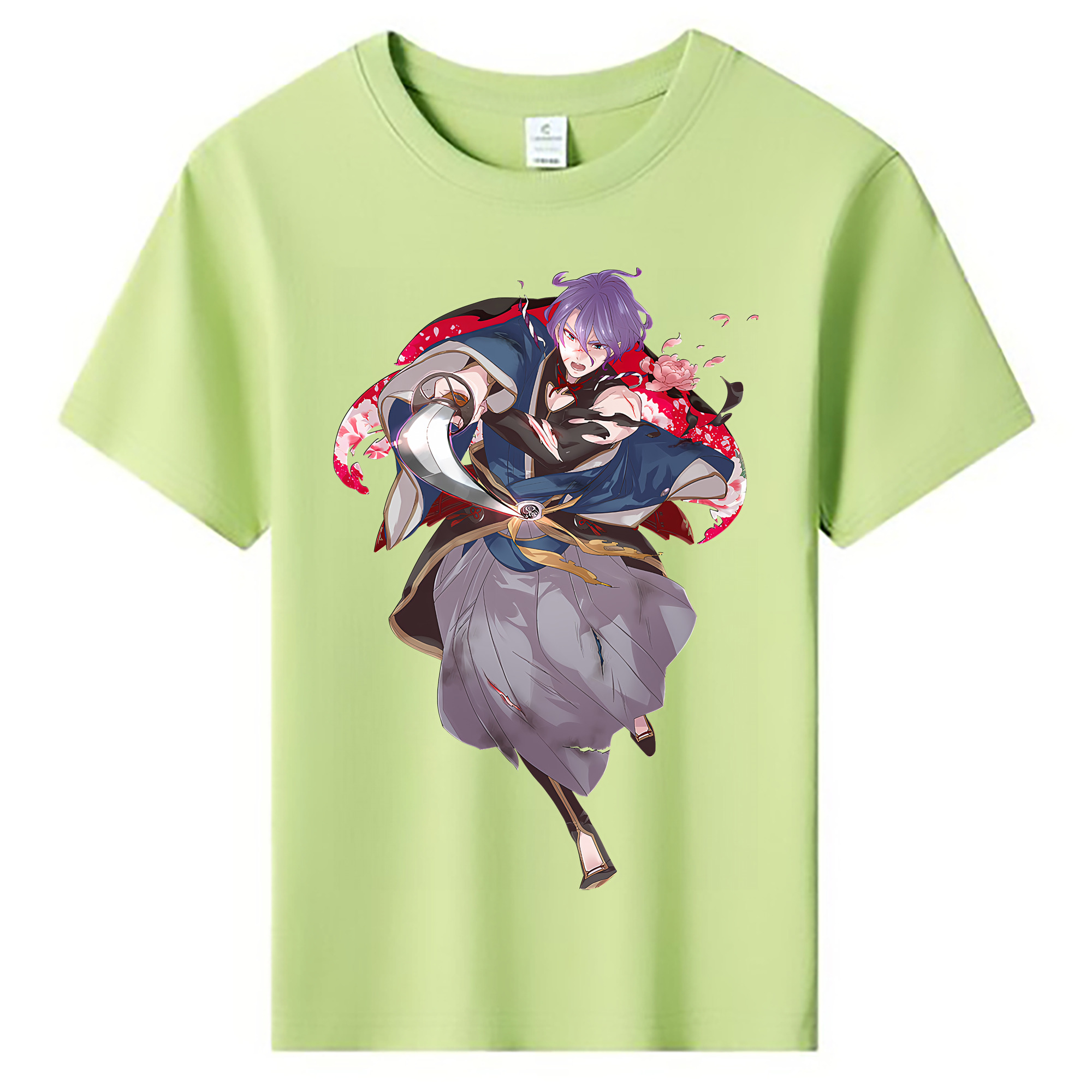 （画像用） 刀剣乱舞 Touken Ranbu 綿100％キッズTシャツ（フロントプリント）
